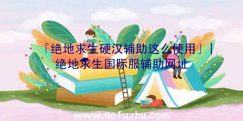 「绝地求生硬汉辅助这么使用」|绝地求生国际服辅助网址